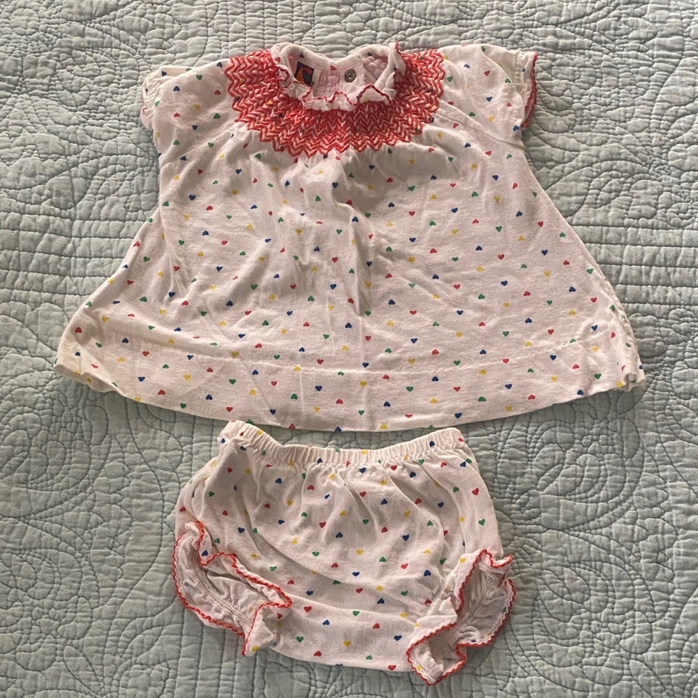Vintage Rainbow Kids Matching Set
